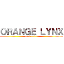 ＯＲＡＮＧＥ ＬＹＮＸ (attack on titan)