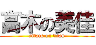 高木の美佳 (attack on titan)