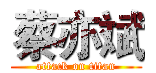 蔡亦斌 (attack on titan)