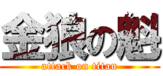 金狼の魁 (attack on titan)