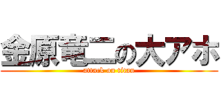 金原竜二の大アホ (attack on titan)