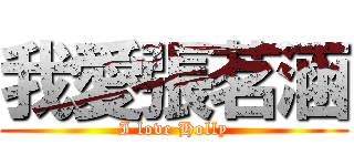 我愛張茗涵 (I love Holly)