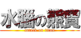 水腦の熊寶 (attack on titan)
