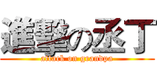 進擊の丞丁 (attack on grandpa)