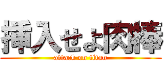 挿入せよ肉棒 (attack on titan)