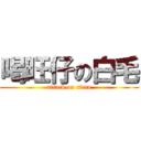 喝旺仔の白毛 (attack on titan)