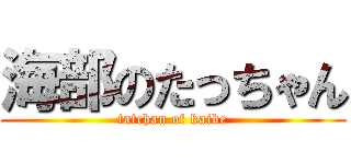 海部のたっちゃん (tatchan of kaibe)