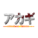 アカギ (attack on Tsumo)