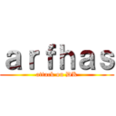 ａｒｆｈａｓ (attack on DK)