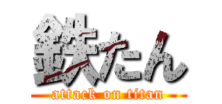 鉄たん (attack on titan)