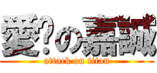 愛妳の嘉誠 (attack on titan)