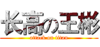 长高の王彬 (attack on titan)