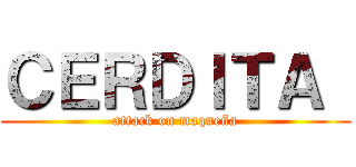 ＣＥＲＤＩＴＡ  (attack on maqueña)