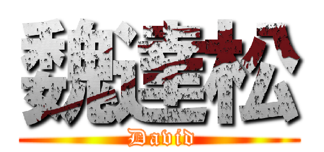 魏達松 ( David)