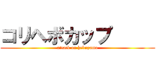 コリヘボカップ      (attack on heboyama)