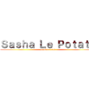 Ｓａｓｈａ Ｌｅ Ｐｏｔａｔｏ (attack on titan)