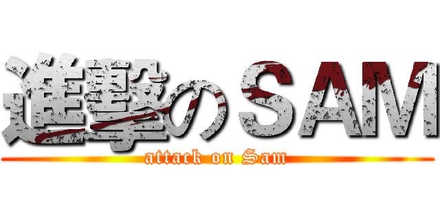 進擊のＳＡＭ (attack on Sam)