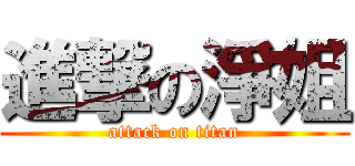 進撃の淨姐 (attack on titan)