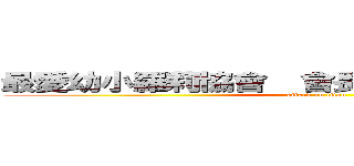 最愛幼小羅莉協會  會長  變態至尊  寧夏 (attack on titan)