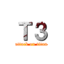 Ｔ３ (attack on titan)
