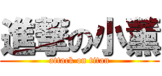 進撃の小薰 (attack on titan)