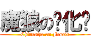 魔狼の汉化组 (Chinesize on Fenrir)