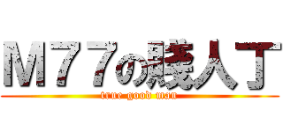 Ｍ７７の賤人丁 (true good man)