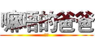 嘛唔的爸爸 (二开)