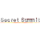Ｓｅｃｒｅｔ Ｓｕｍｍｉｔ (secret summit)