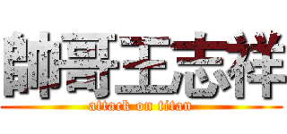 帥哥王志祥 (attack on titan)