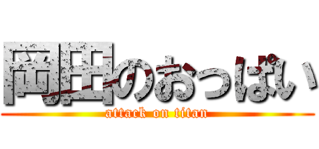 岡田のおっぱい (attack on titan)