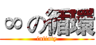∞ の循環 (infinty)