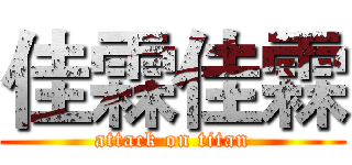 佳霖佳霖 (attack on titan)