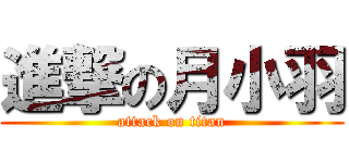 進撃の月小羽 (attack on titan)