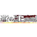 進擊の夏日課題 (attack on titan)