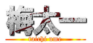 梅太一 (taichi ume)