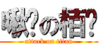 啾咪の栢彥 (attack on titan)
