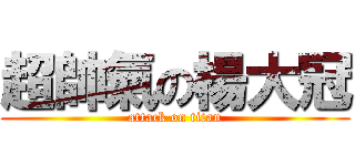 超帥氣の楊大冠 (attack on titan)