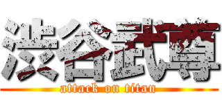 渋谷武尊 (attack on titan)