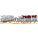 進撃の成績單 (attack on titan)