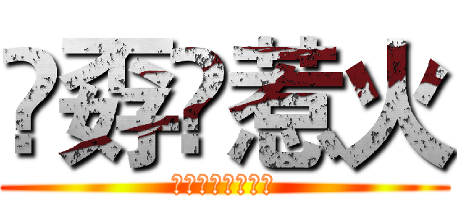 巭孬嫑惹火 (功夫不好不要惹火)