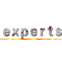 ｅｘｐｅｒｔｓ ()