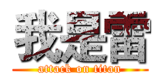 我是雷 (attack on titan)