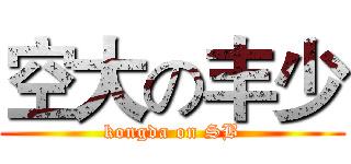 空大の丰少 (kongda on SB)