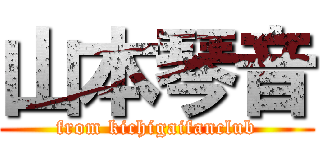 山本琴音 (from kichigaifanclub)