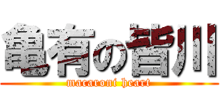 亀有の皆川 (macaroni heart)
