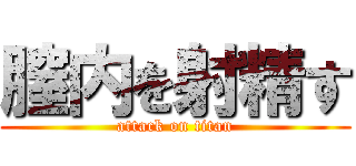 膣内を射精す (attack on titan)