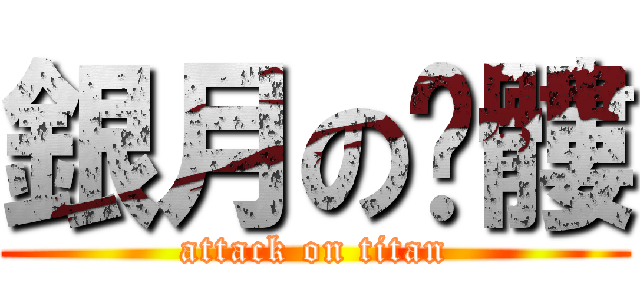銀月の骷髏 (attack on titan)