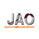 ＪＡＯ (Japanese Anime Otaku)