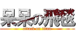 呆呆の飛毯 (attack on titan)